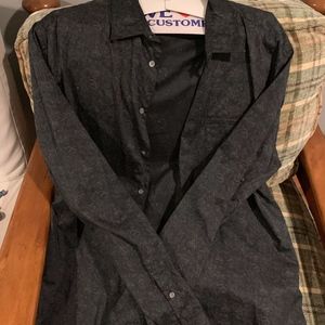 John Varvatos Collared Shirt, XXL